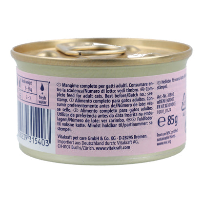 Vitakraft blikje Poésie zalmmoes 85 g natvoer voor katten