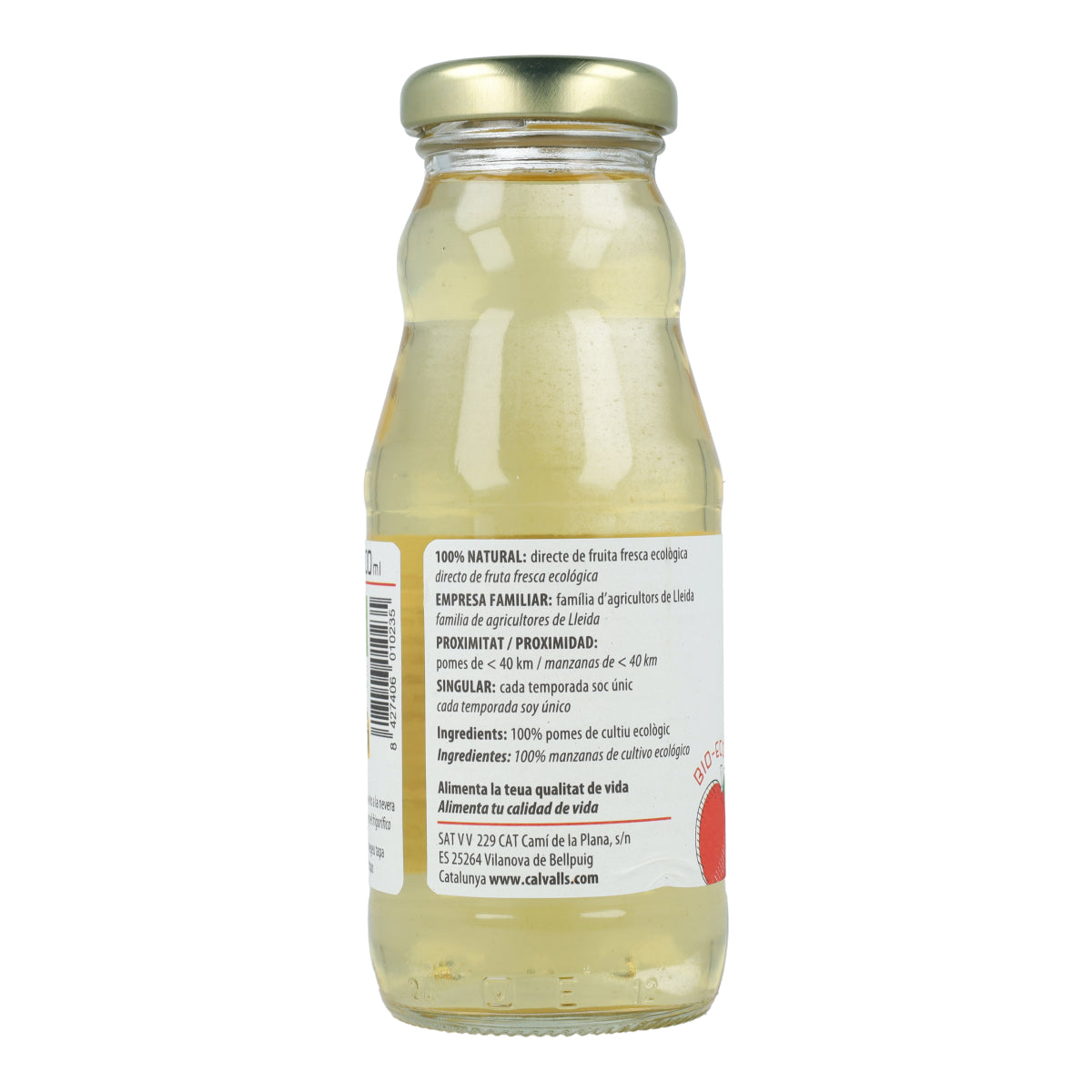Biologische appelsap Cal valls 200 ml
