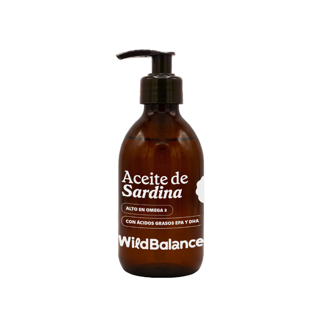 Natuurlijke sardineolie Wild Balance 250 ml