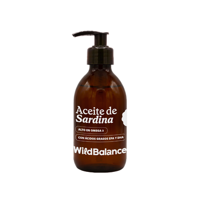 Natuurlijke sardineolie Wild Balance 250 ml