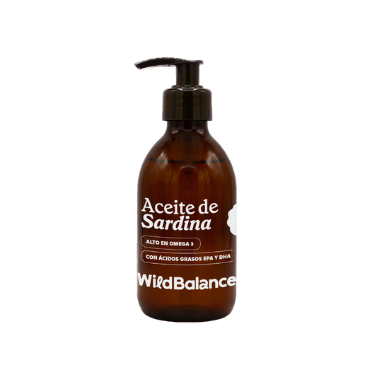 Natuurlijke sardineolie Wild Balance 250 ml