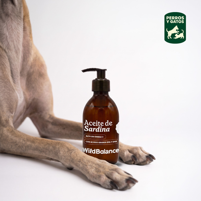 Natuurlijke sardineolie Wild Balance 250 ml