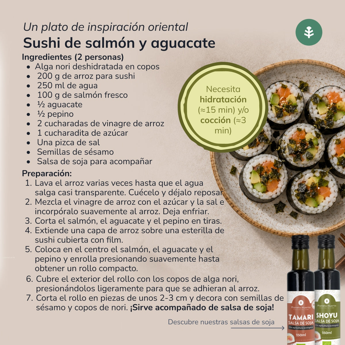 Nori zeewier ECO Planeta Huerto 100 g