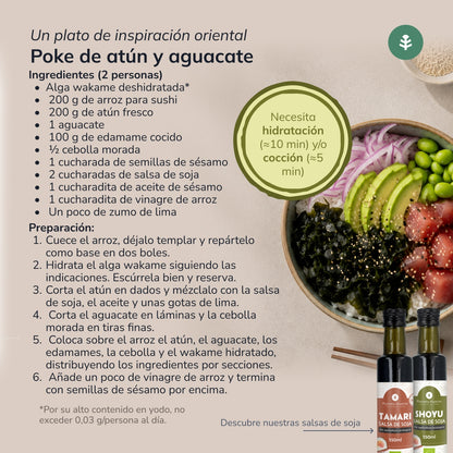 Wakame zeewiervlokken ECO Planeta Huerto 100 g