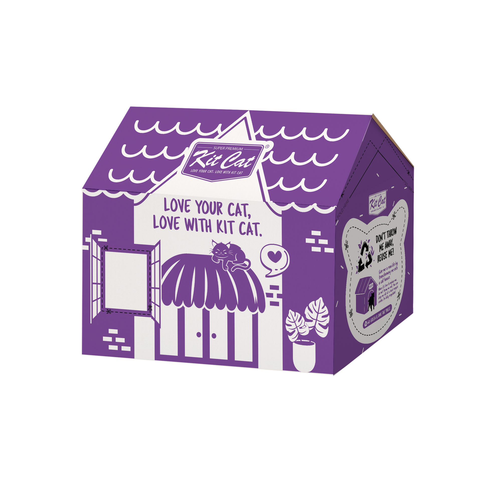 Kit Cat Arena Eco SoyaClump - Lavender 7 L Kattenbakvulling