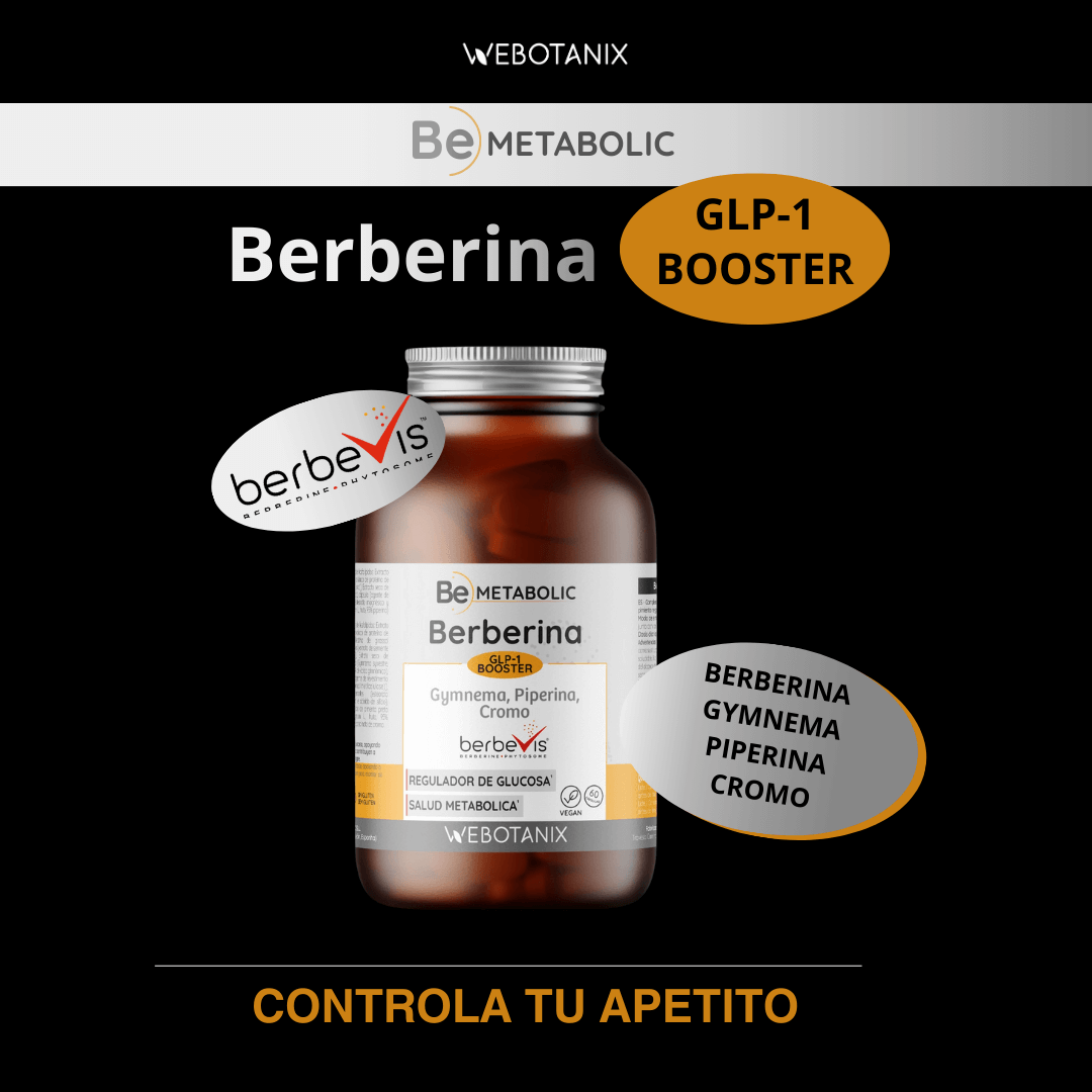 Berberine BeMetabolic WeBotanix 60 capsules