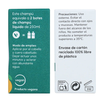 Planeta Huerto Sinaasappel en Ceder Shampoo voor normaal haar 85 g