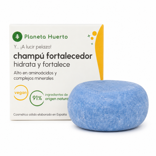 Vaste versterkende shampoo met aminozuren Planeta Huerto 85 g