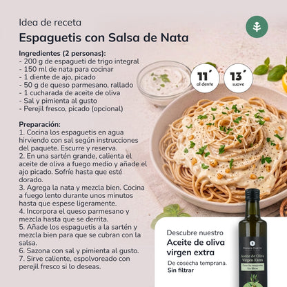 Volkoren spaghetti ECO Planeta Huerto 500gr