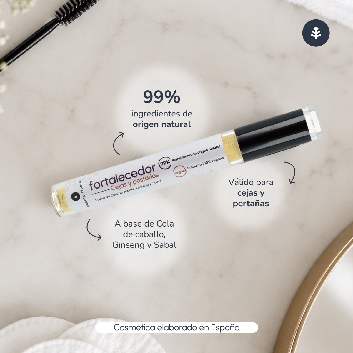 Wenkbrauw en wimperversteviger Planet Orchard 5 ml