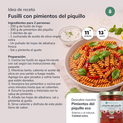 Fussilli van tarwe ECO Planeta Huerto 500gr