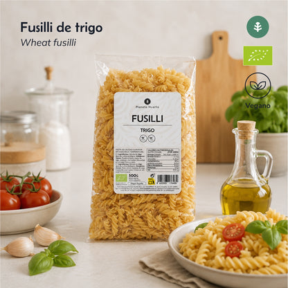 Fussilli van tarwe ECO Planeta Huerto 500gr