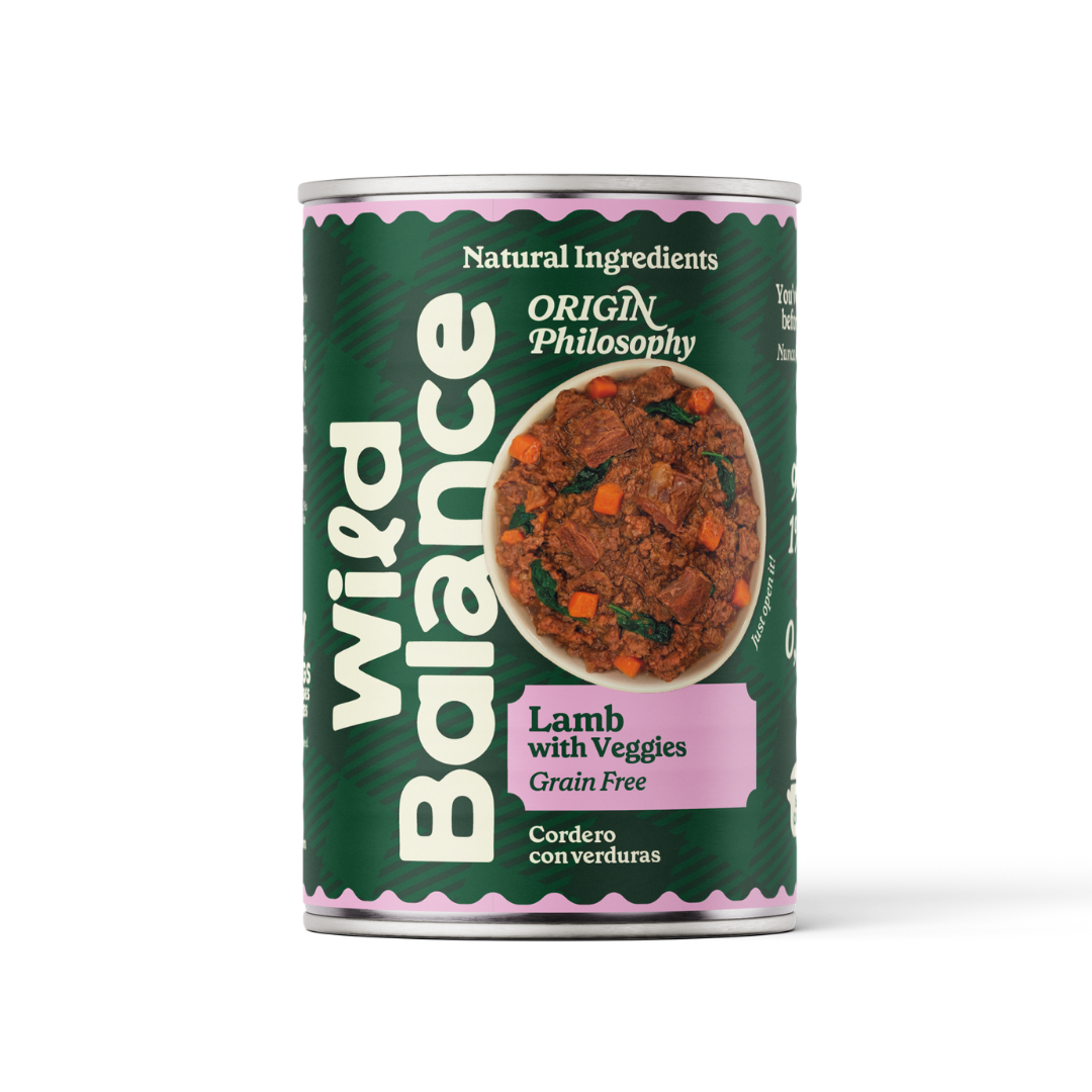 Compleet BARF-menu met lamsvlees voor honden, Wild Balance, 400 g