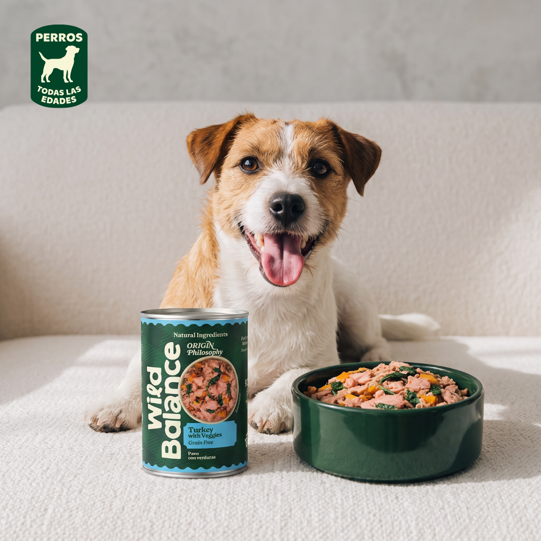 Compleet BARF-menu met kalkoen voor honden, Wild Balance, 400 g