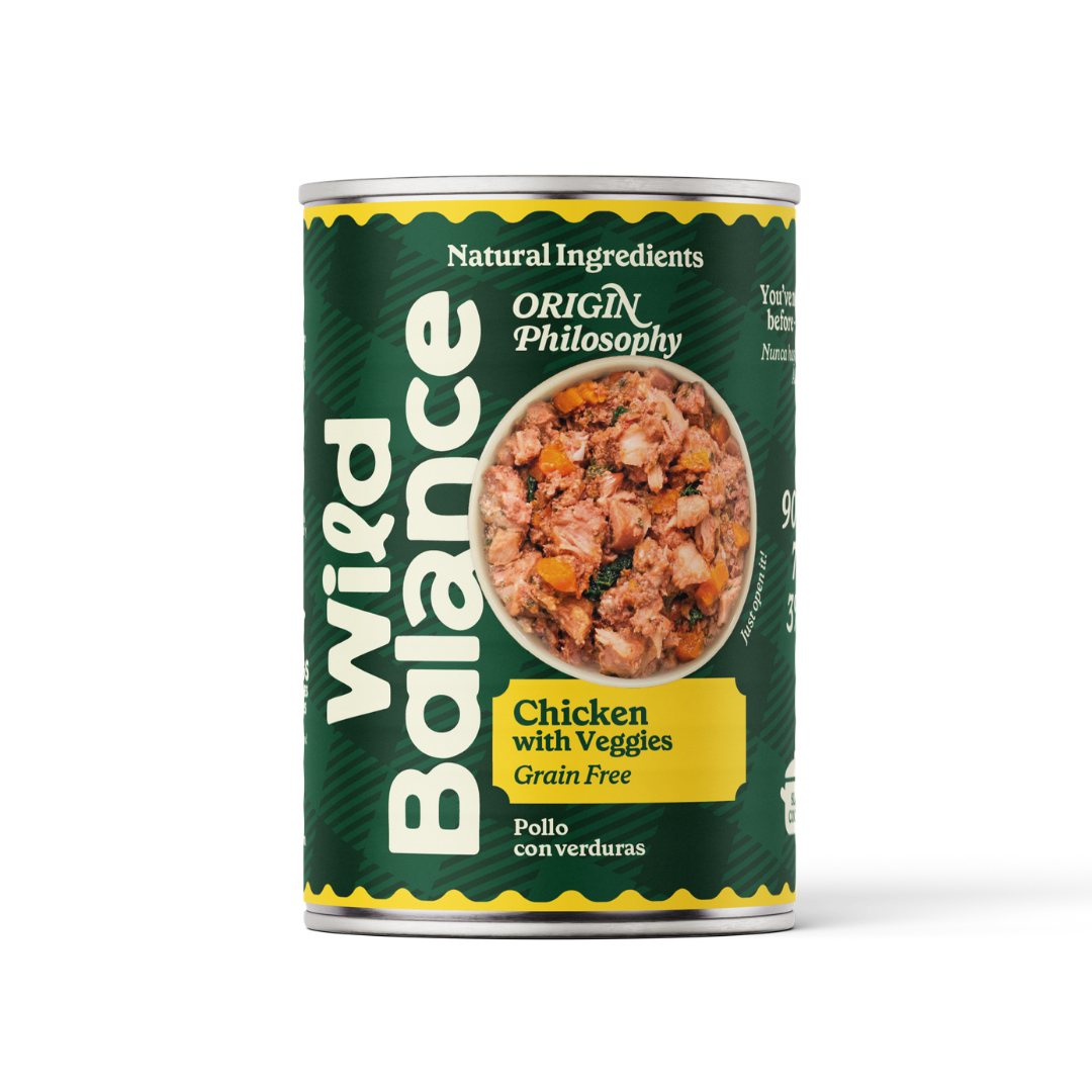 Blik BARF-kip voor honden Wild Balance 400 g