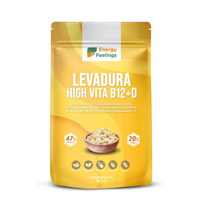 Pakket 2x Voedingsgist met hoog vitamine D-gehalte Energy Feelings 1 kg