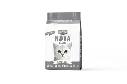 Kit Cat Arena Eco SoyaClump - Charcoal 7 L Kattenbakvulling