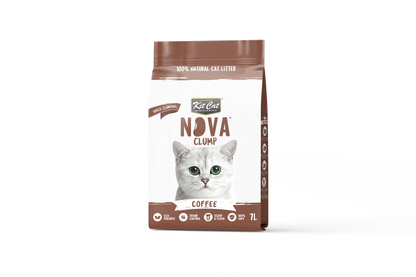 Kit Cat Arena Eco SoyaClump - Coffee 7 L Kattenbakvulling
