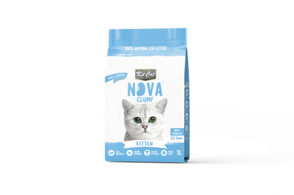 Kit Cat Arena Eco SoyaClump - Kitten Baby Powder 7 L Kattenbakvulling