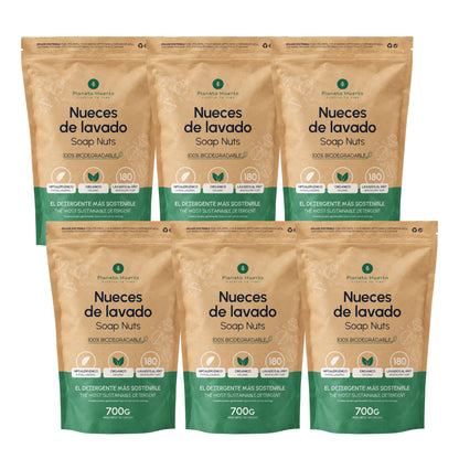 Pak 6xPlanet Moestuin Wasnoten 700 gr