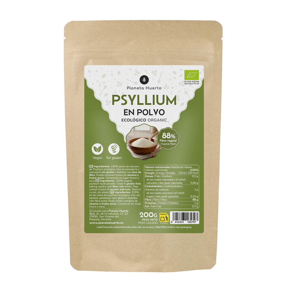 Psyllium poeder Eco Planeta Huerto 200 g