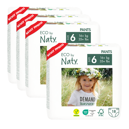 Pak luiers nr. 6 Naty 16+ kg 36 stuks