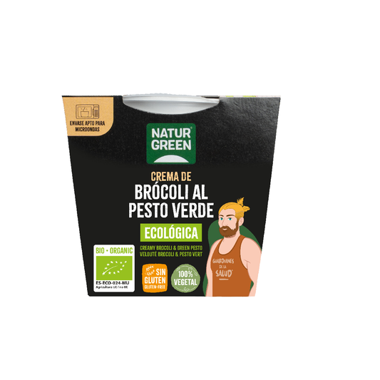 Broccolicrème met groene pesto Naturgreen, 310 g
