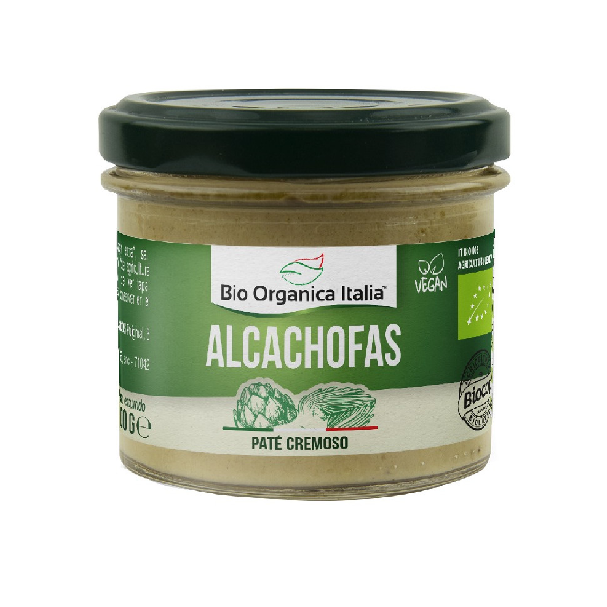 Artisjokpaté Bio Organica Italia 100 g