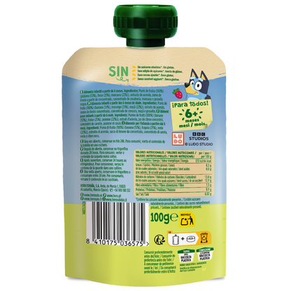 Yoghurtkom Banaan Aardbei Appel Hero 100 g