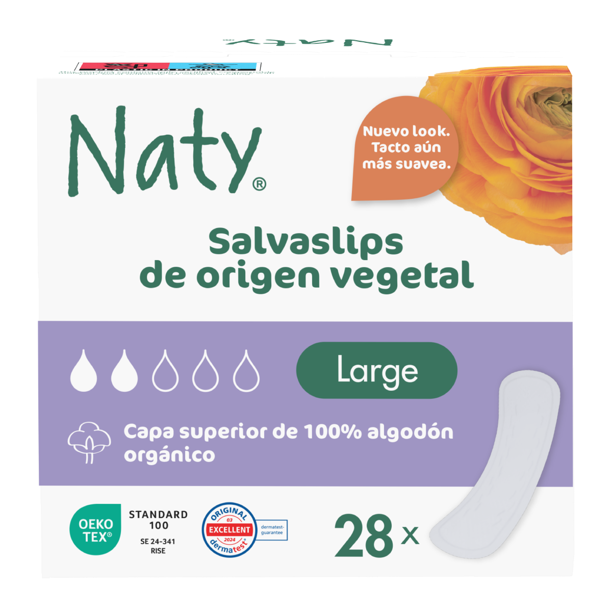 Super inlegkruisjes Naty 28 stuks