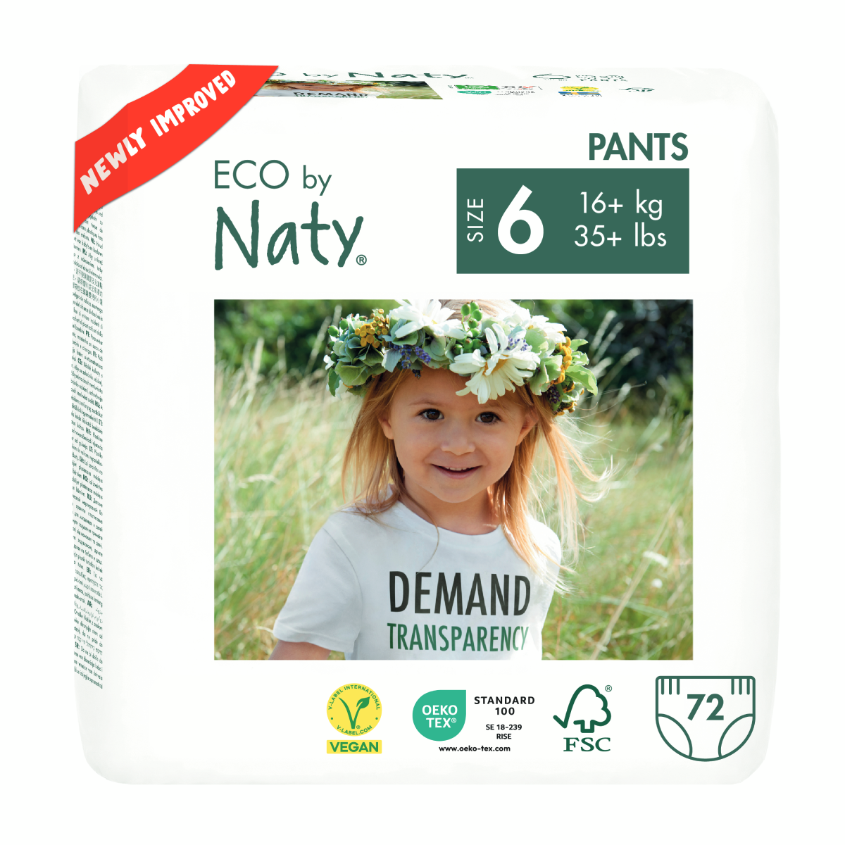 Pak luiers nr. 6 Naty 16+ kg 36 stuks