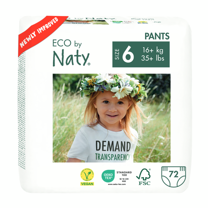Pak luiers nr. 6 Naty 16+ kg 36 stuks
