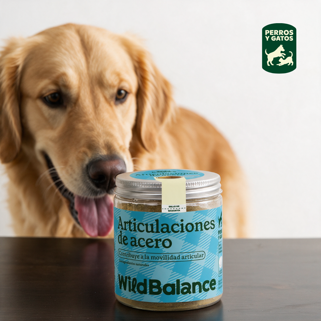 Stalen gewrichten Natuurlijk supplement voor huisdieren Wild Balance 100 g