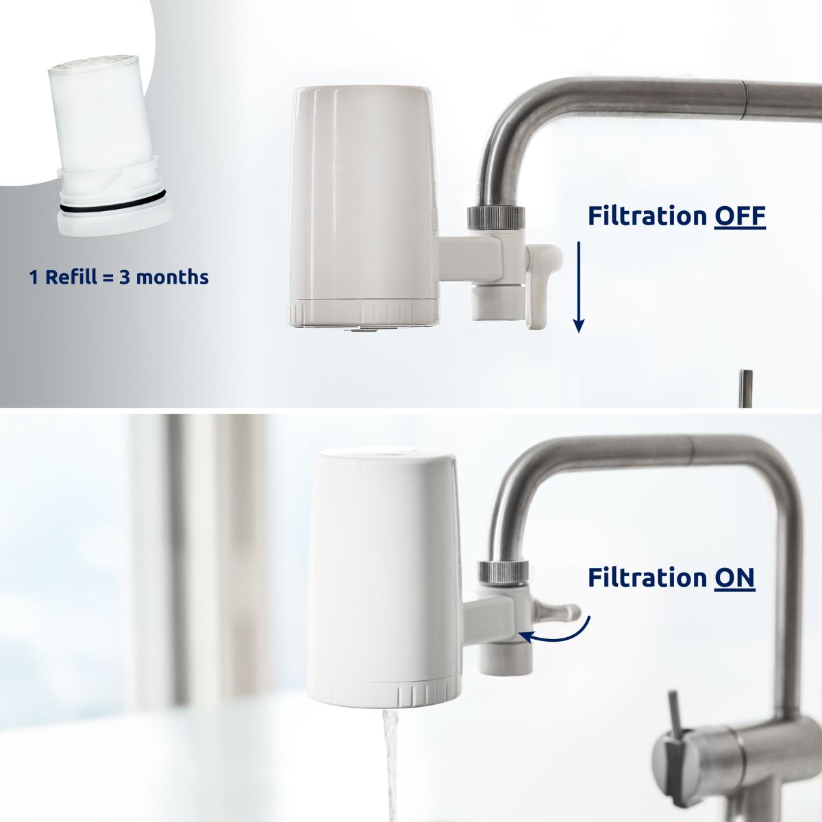 Filtro de agua para grifo Essential Tappwater