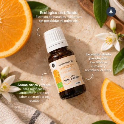 Zoete sinaasappel etherische olie Bio Planeta Huerto 15 ml