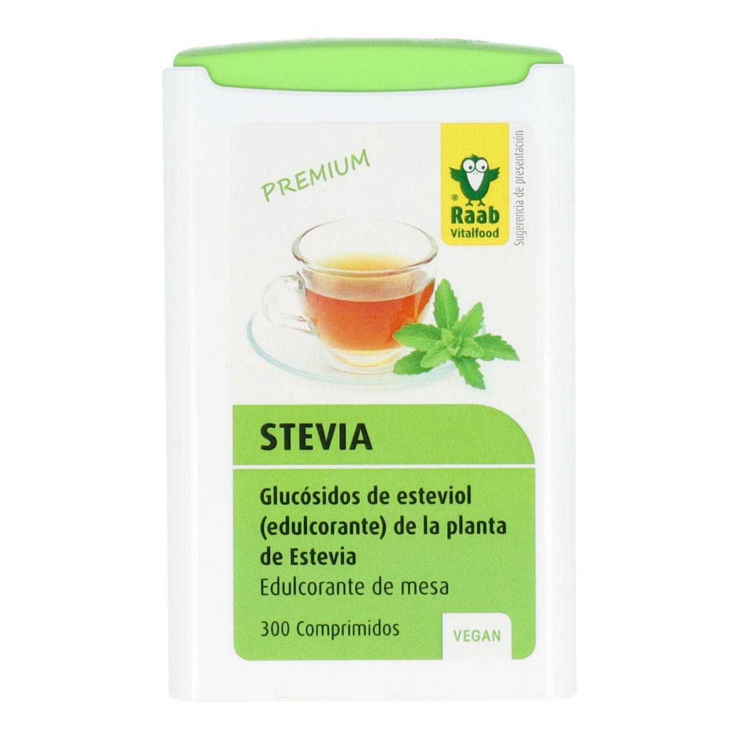 Estevia Premium en Comprimidos Raab, 300 comprimidos