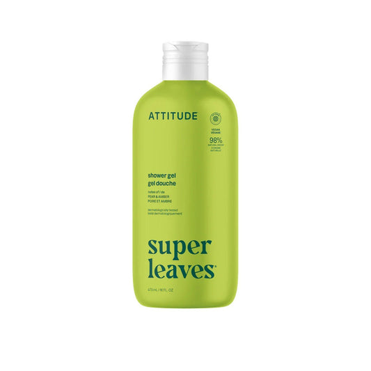 Super leaves Kalmerende douchegel Olive Leaves 473 ml