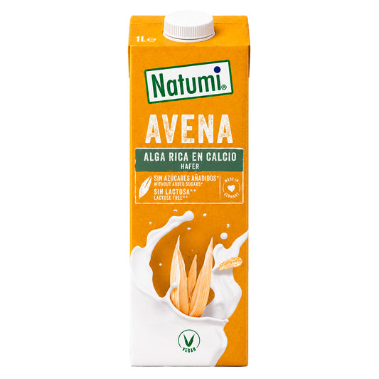 Biologische havermoutdrank met algen Natumi 1 l