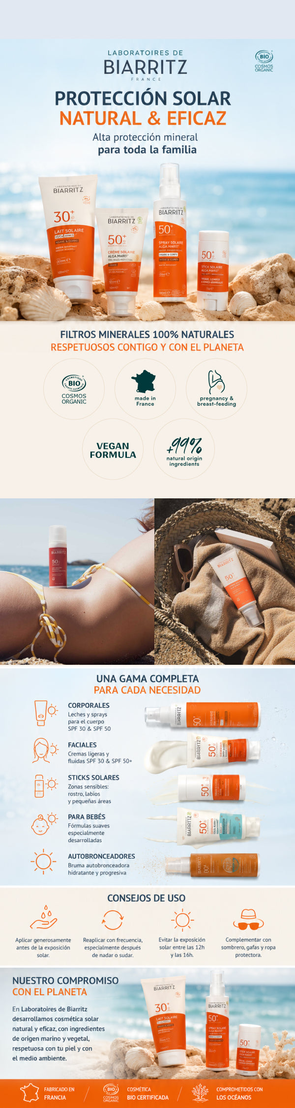 Sportzonnebrandstick SPF 50+ SPORT Alga Maris 12 g
