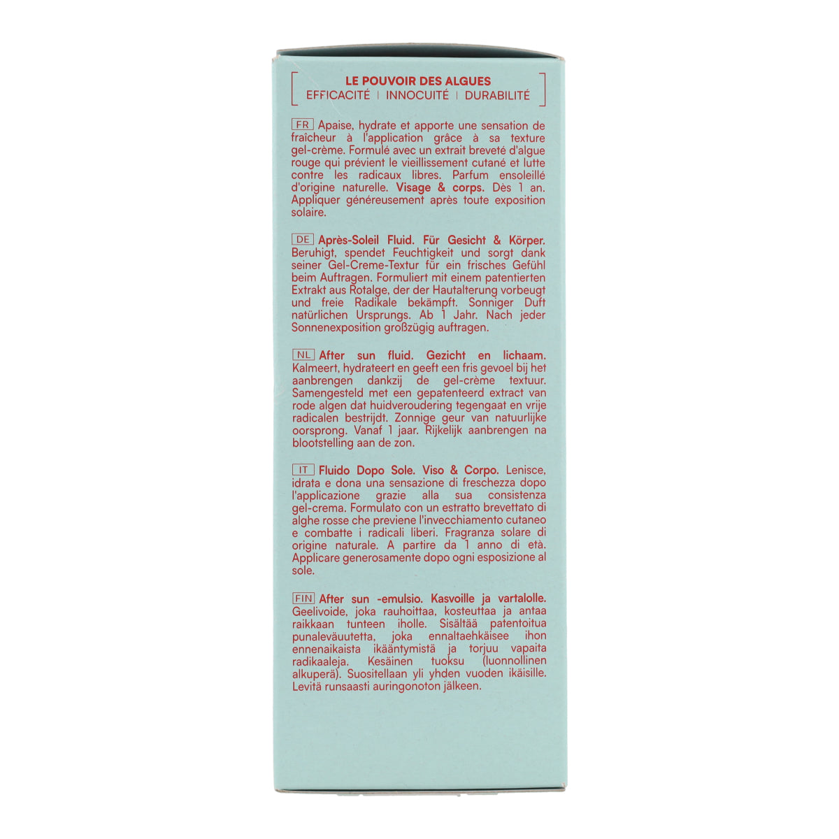Aftersun-vloeistof Alga Maris Lab. Biarritz 150 ml