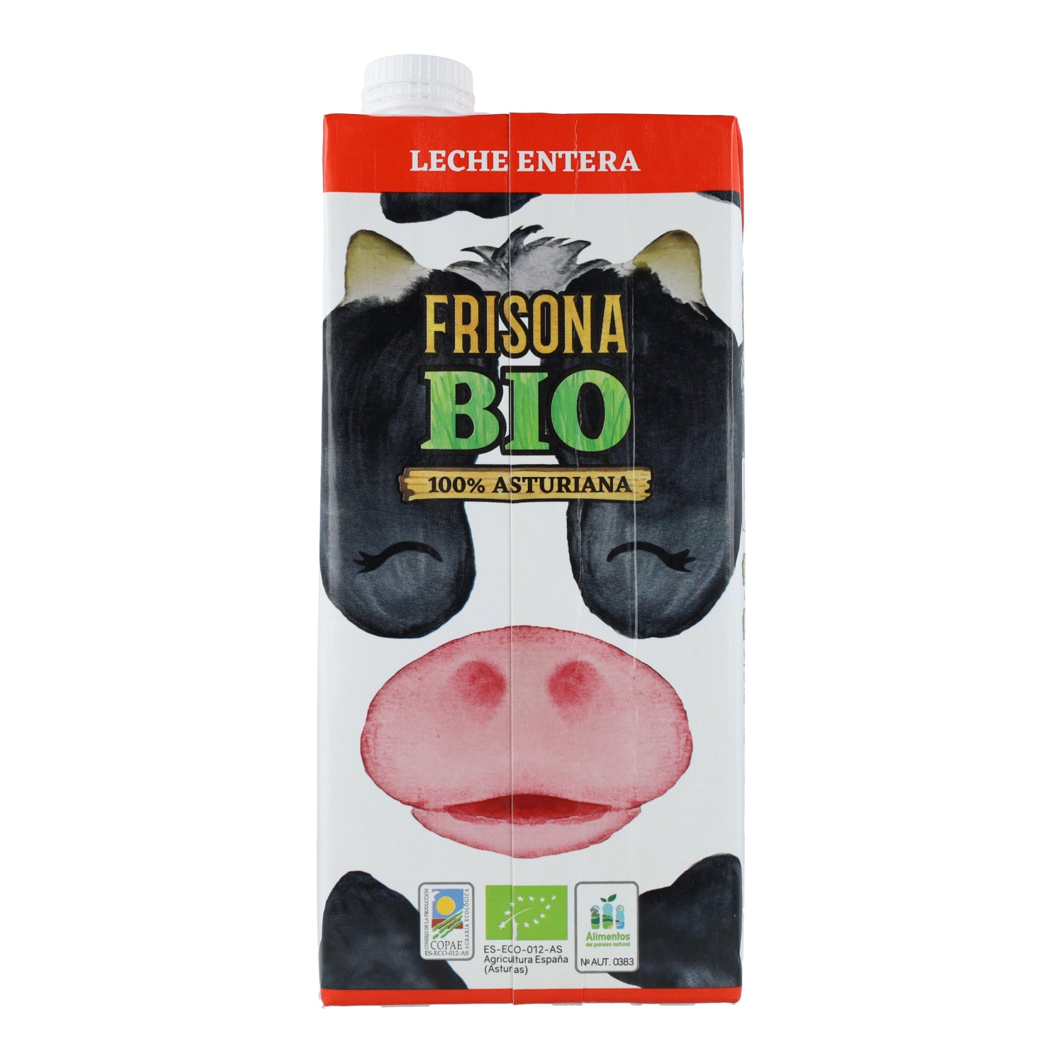 Biologische volle melk van Friese koeien 1 l