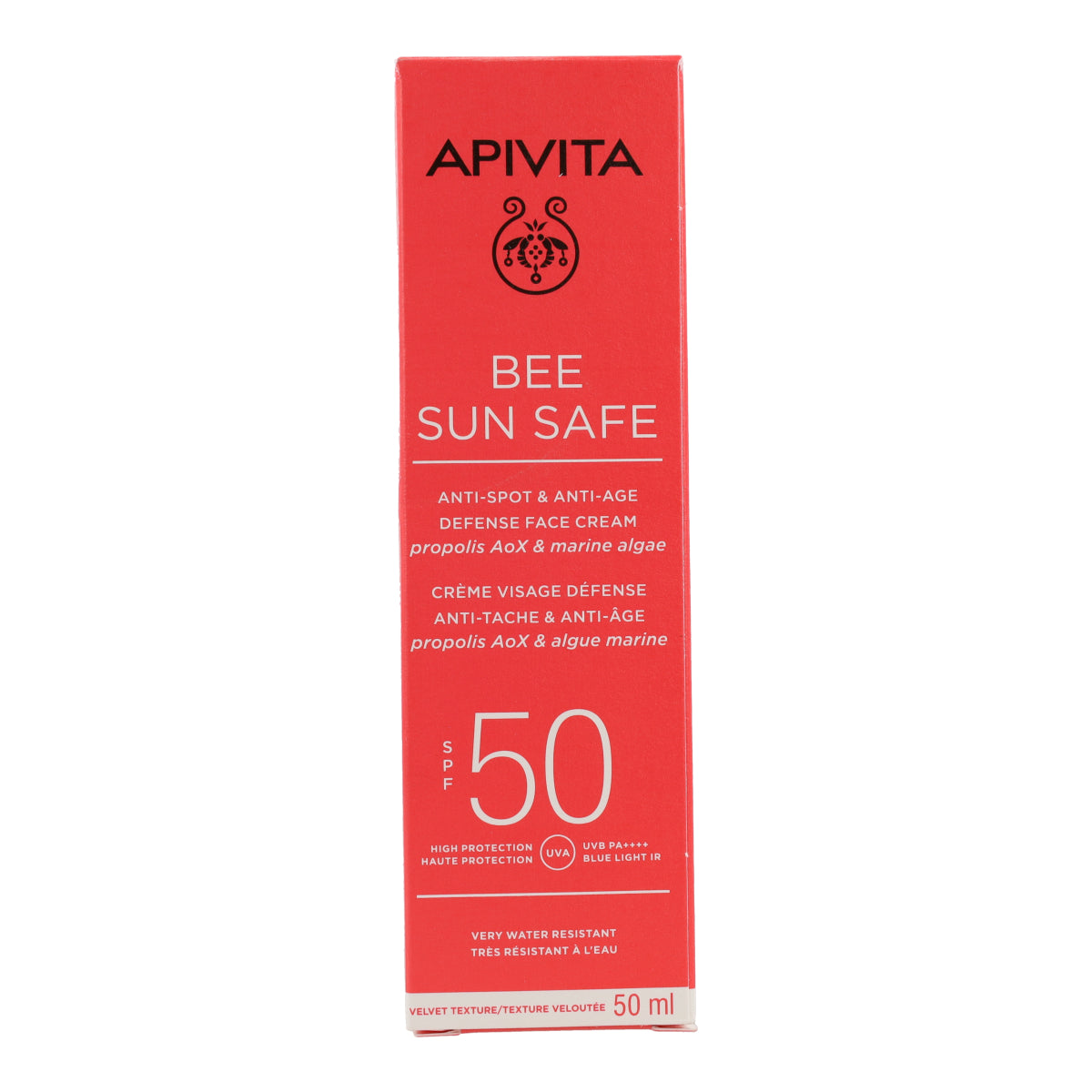 Zonnecrème tegen vlekken SPF50 Apivita 50 ml