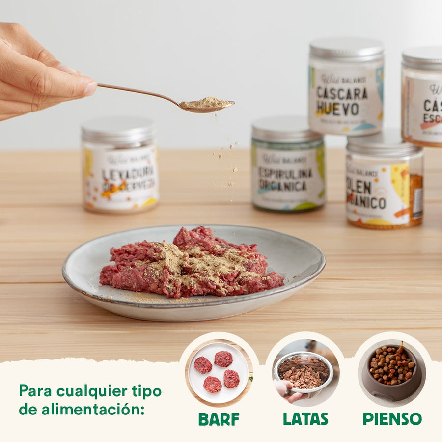 Levadura de Cerveza Suplemento para mascotas Wild Balance 90 g