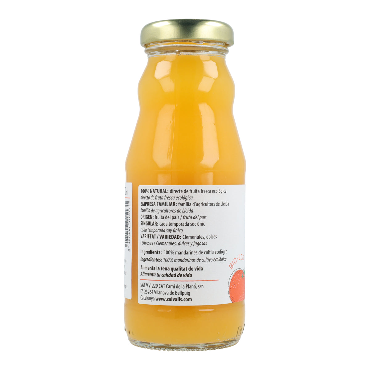 Mandarijnensap ECO Cal Valls 200 ml