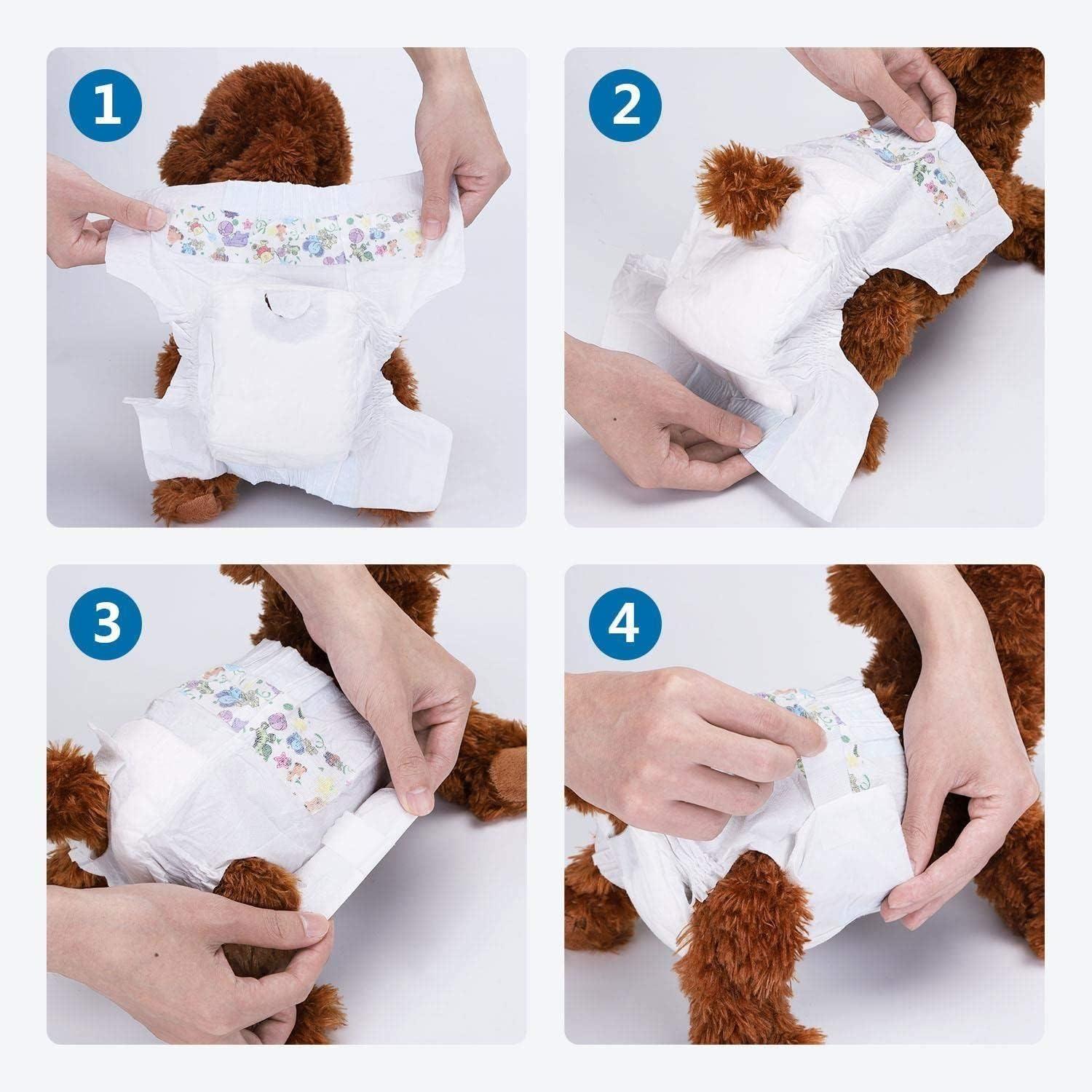 Pañales para perro Hembra XL Nobleza 12 ud
