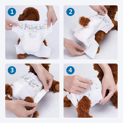 Pañales para perro Hembra XL Nobleza 12 ud