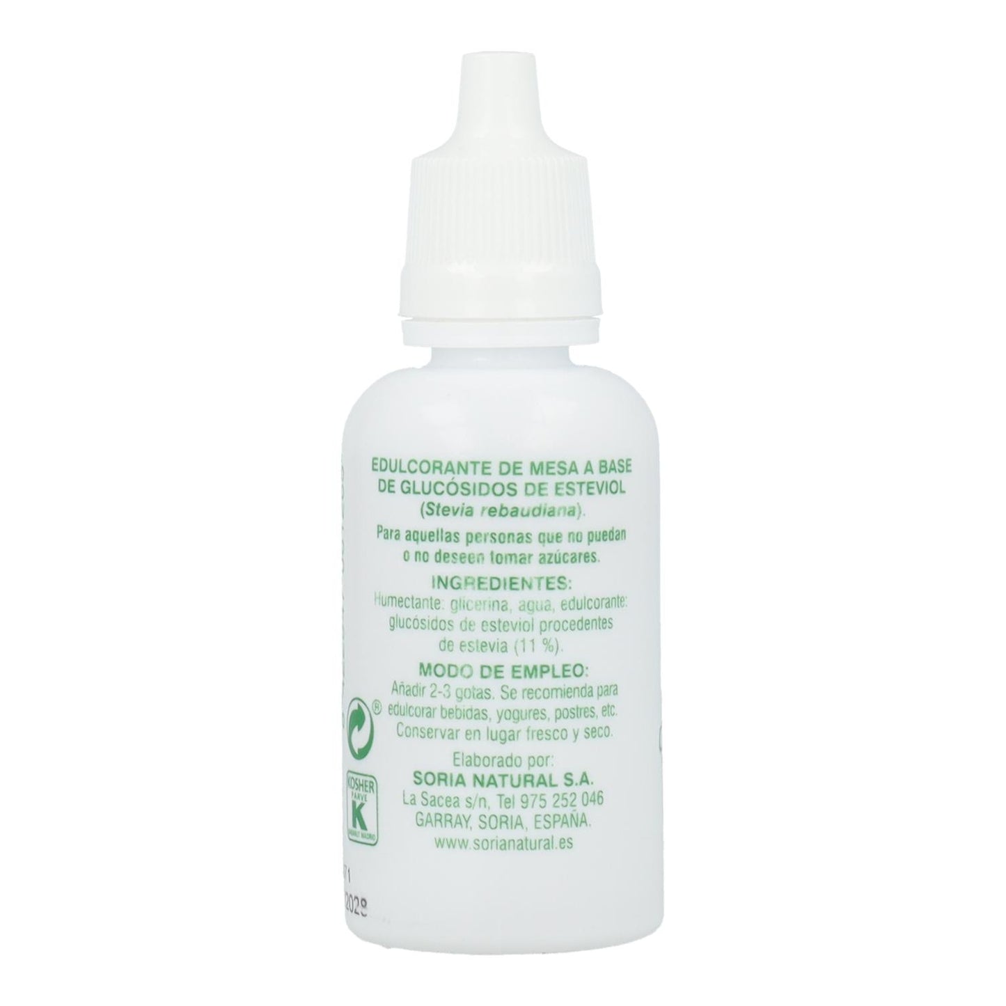 Steviat Gotas Soria Natural, 30 ml