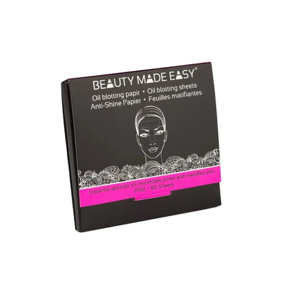 Papel secante Beauty Made Easy pink 80 hojas