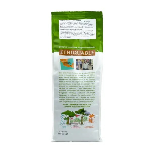 Premium koffiebonen Congo 100% Arabica van hoge kwaliteit BIO 500 g