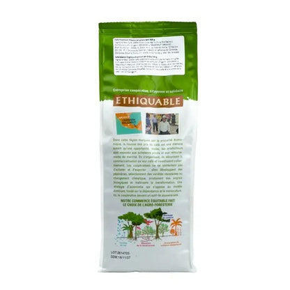 Premium koffiebonen Congo 100% Arabica van hoge kwaliteit BIO 500 g